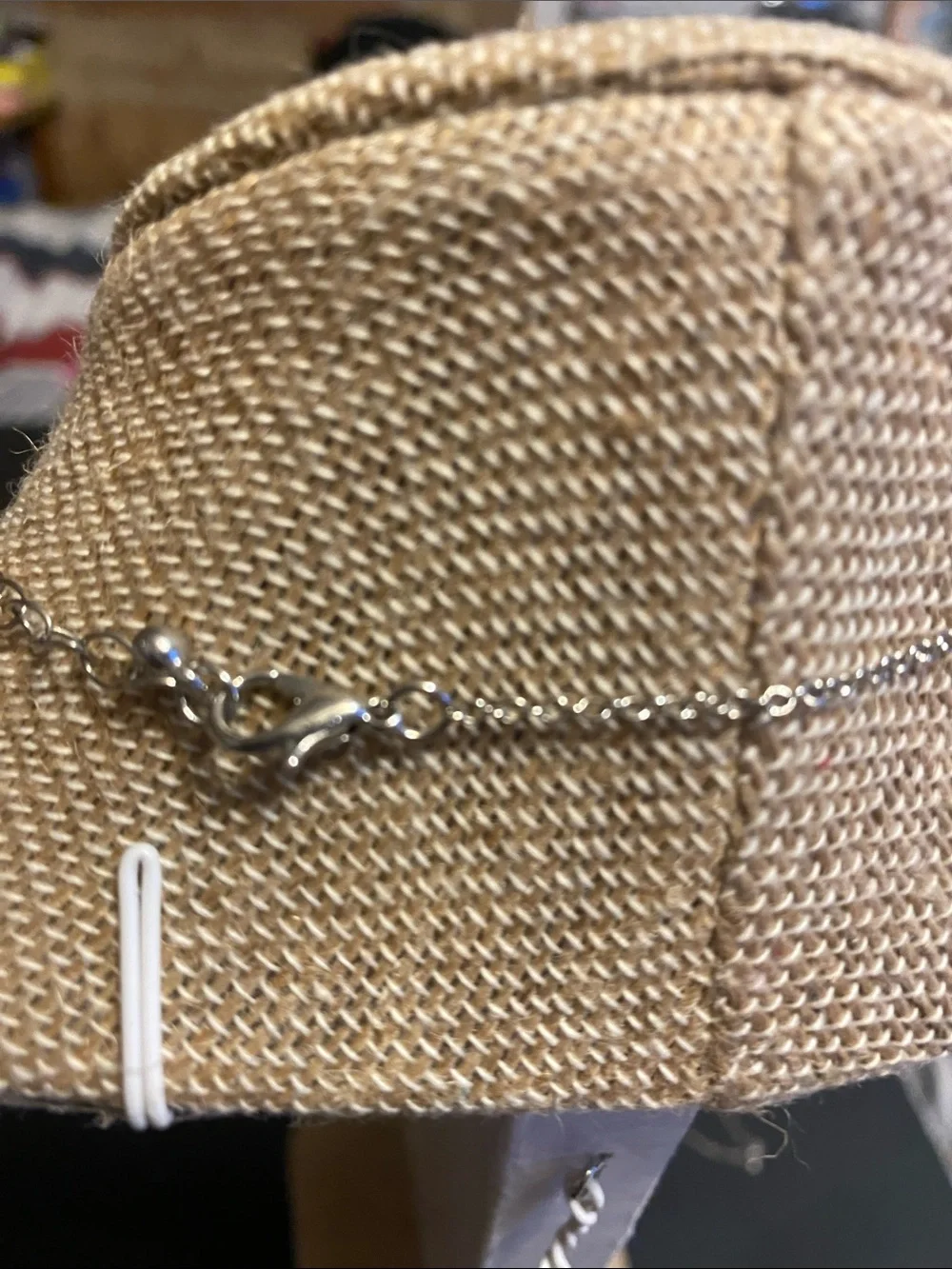 Eiffel Tower Pendant Necklace with Big Sis on one and Lil Sis on the other